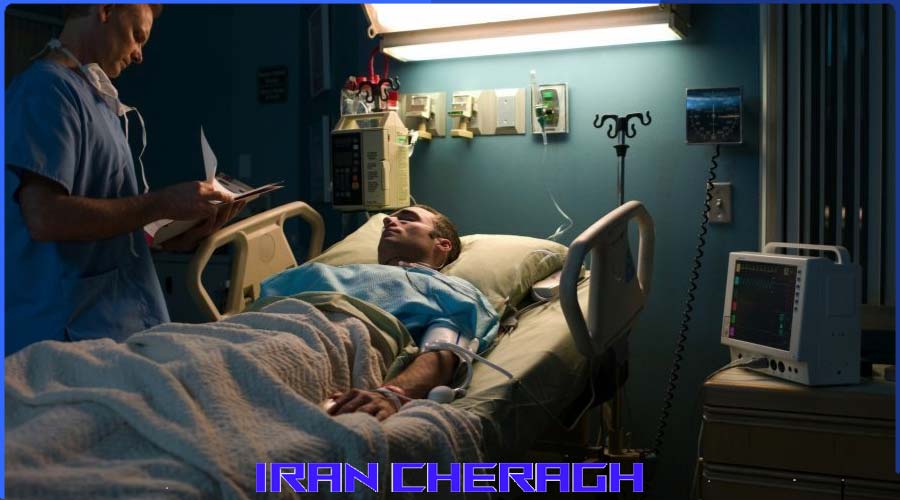 نورپردازی محل استراحت پزشکان در بیمارستان