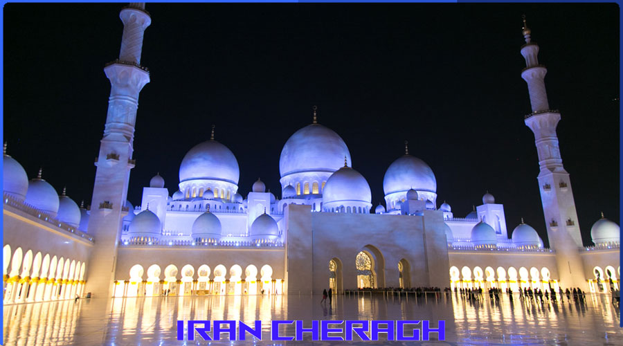 نورپردازی مسجد و 3 تا از تجهیزات روشنایی داخلی اماکن زیارتی