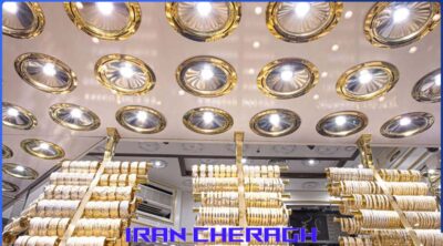 چراغ ویترین طلا فروشی 7 مورد از تجهیزات نورپردازی زرگری