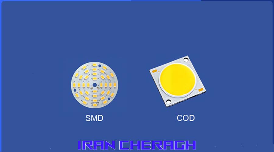 قیمت لامپ های SMD و COB