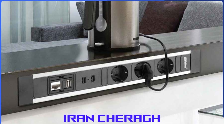 نقشه تعداد پریز در اشپزخانه