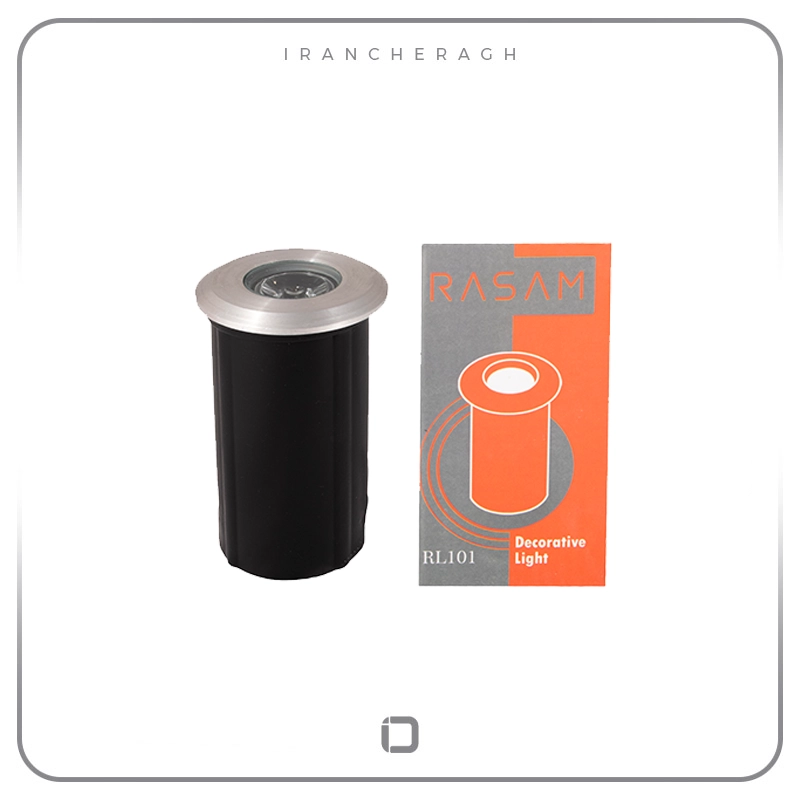 خرید چراغ دفنی RL 101 CR برند رسام