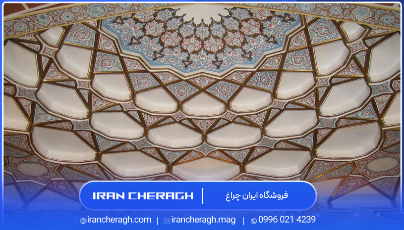 استفاده از چراغ خطی و هالوژن برای نورپردازی مسجد