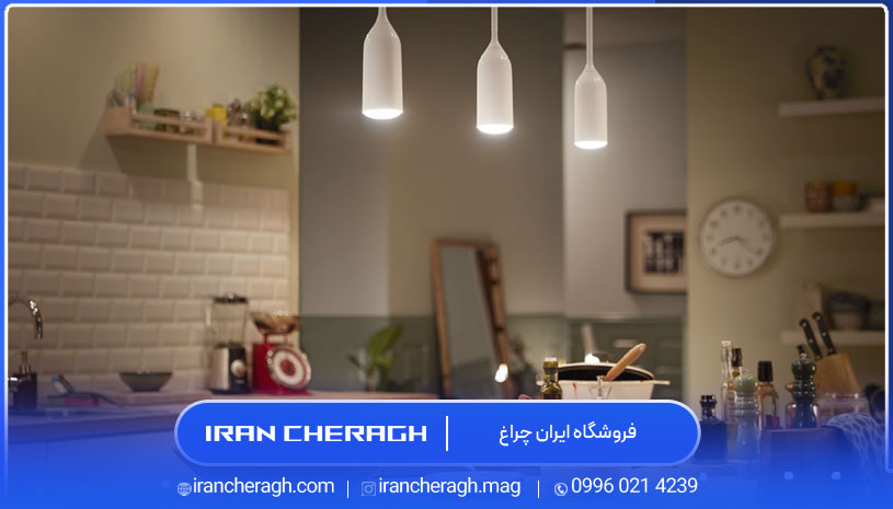 نورپردازی آشپزخانه کوچک