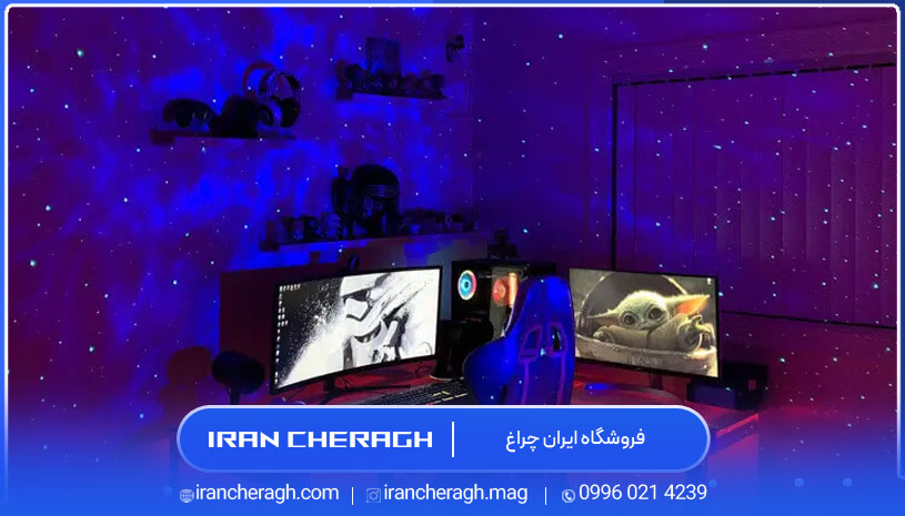 نورپردازی اتاق گیمینگ کم هزینه