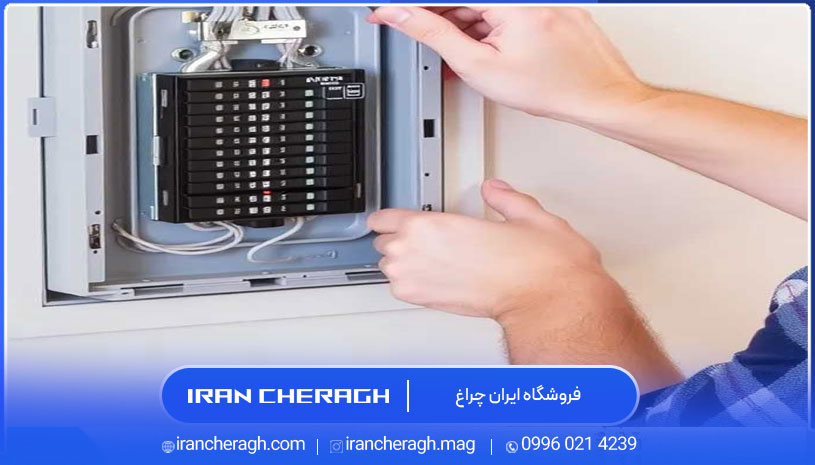 ارتفاع جعبه فیوز از کف تمام شده