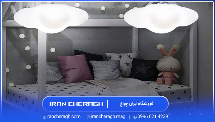 رنگ نور اتاق خواب کودک