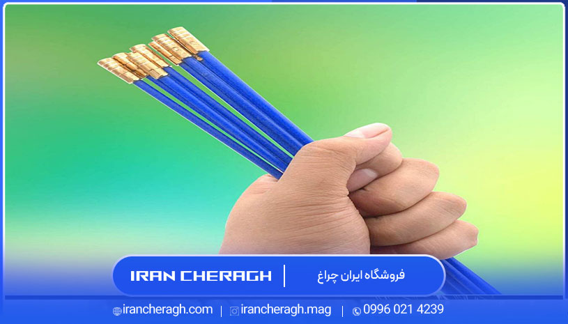 سیم نسوز سیلیکونی با پوشش فایبر گلاس