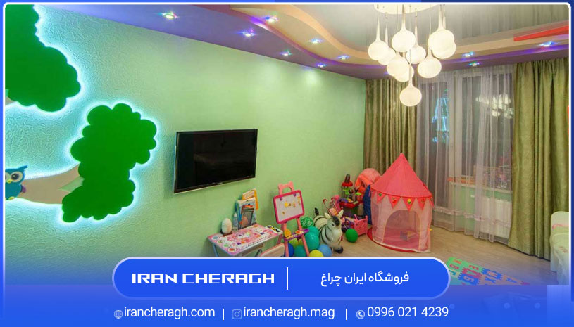 نورپردازی اتاق خواب کوچک