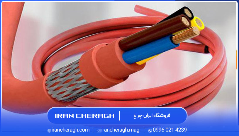 کابل جرقه زن دو روکشه نسوز