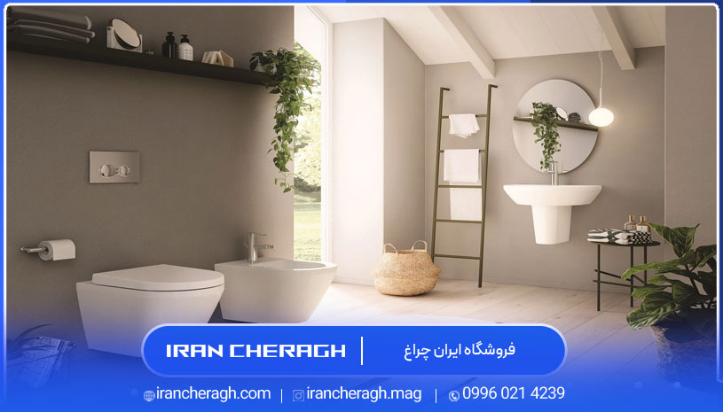 ترفند های نورپردازی سرویس‌ بهداشتی یا نورپردازی حمام کوچک